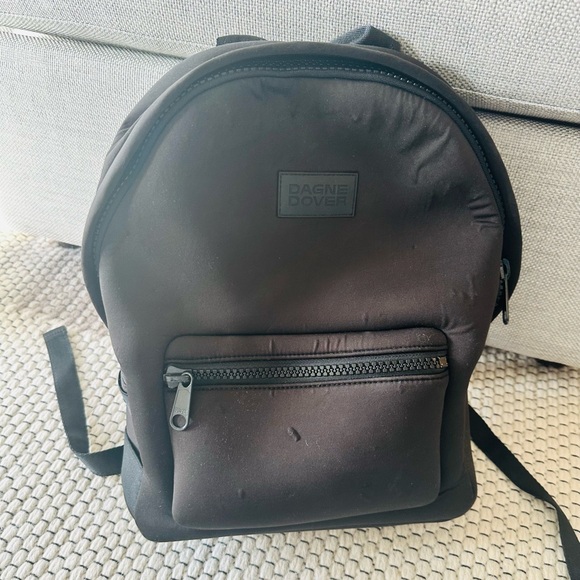Dagne Dover Dakota Neoprene Backpack size medium in black - Picture 9 of 9